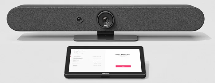 Logitech Rally Bar Mini chạy các ứng dụng hội nghị truyền hình mà không cần máy tính bàn hoặc máy tính xách tay