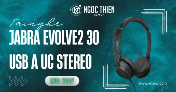 Jabra Evolve2 30 USB A UC Stereo