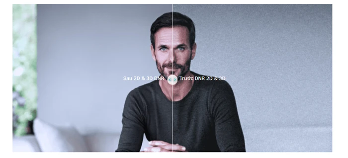 Công nghệ 2D & 3D DNR cao cấp tích hợp trong UC W20 mang lại độ mượt mà cho hình ảnh