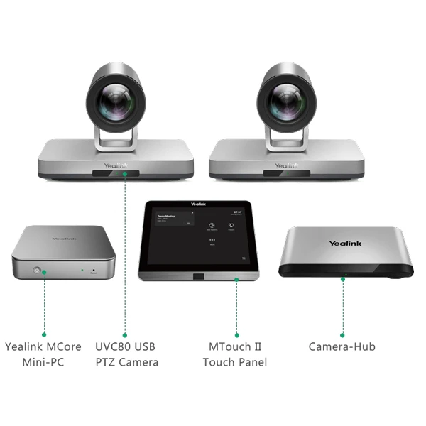 Yealink MVC 900 II là bộ giải pháp hội nghị trực tuyến trọn gói dành cho các cuộc họp Microsoft Teams Rooms