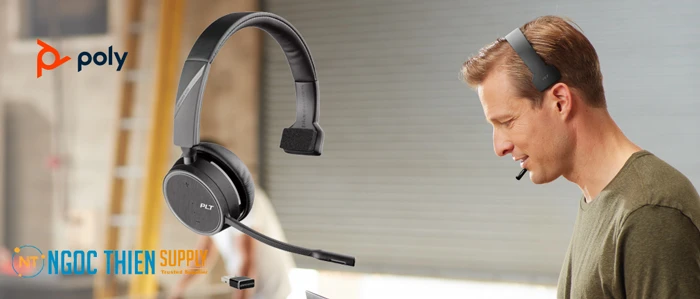 Voyager 4200 UC tăng cường năng suất với hiệu suất âm thanh vượt trội, sử dụng tự do và linh hoạt.