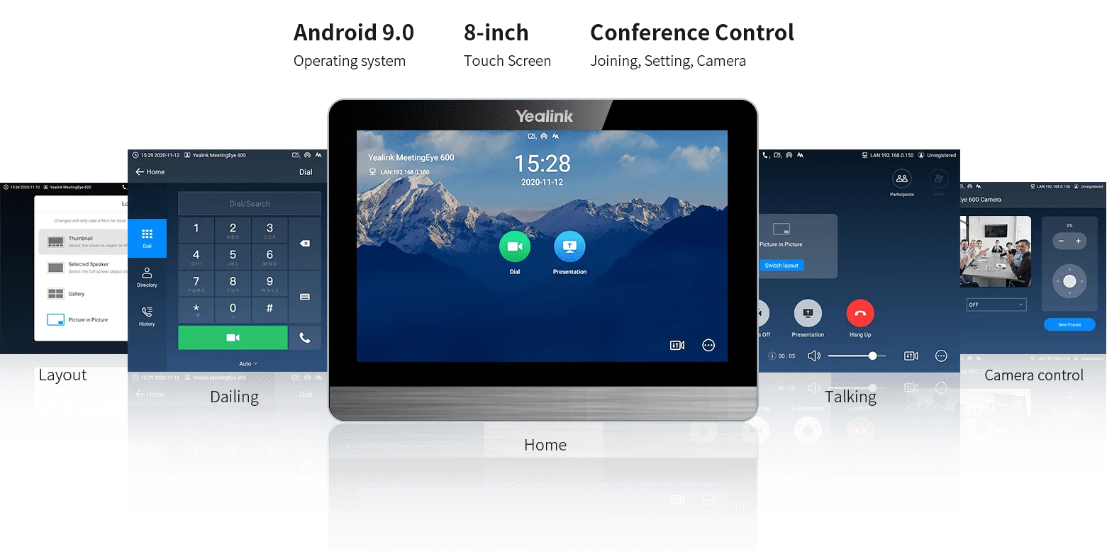 Yealink CTP18 điều khiển dễ dàng