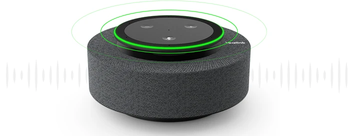 loa ngoài MSpeech tích hợp ba micrô và loa HD 4W