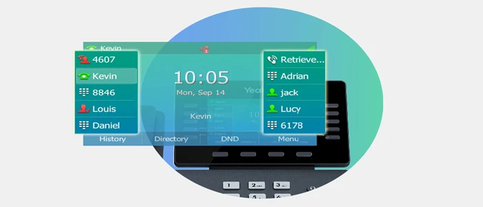 Điện thoại DECT DUY NHẤT trên thế giới có thể triển khai chức năng đèn báo bận Busy Lamp Field (BLF)