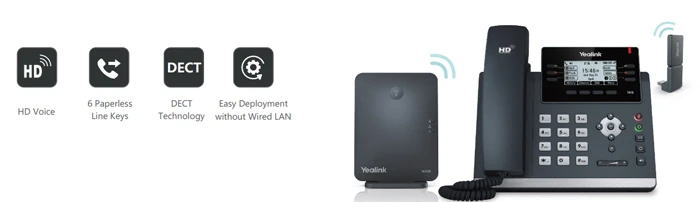 Yealink W41P DECT Desk Phone