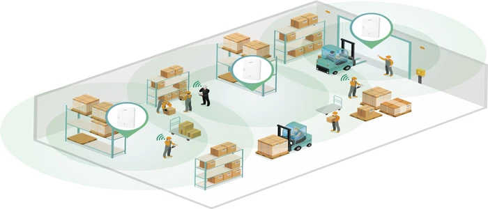 yealink W59R tương thích với Hệ thống đa di động Yealink W80, cho phép chuyển vùng và chuyển giao các cuộc gọi liền mạch.