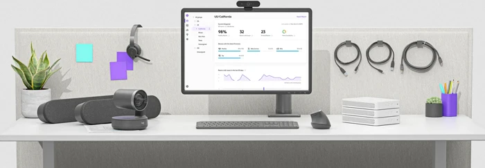 Giám sát và quản lý RoomMate cùng với các camera hội nghị