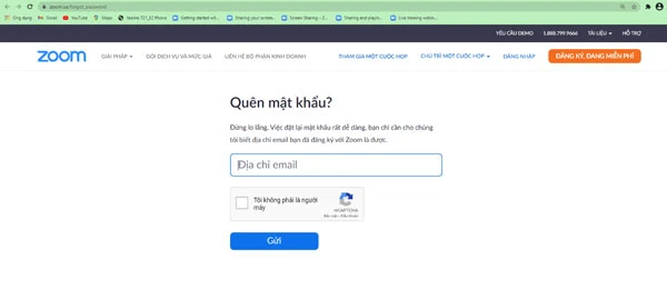 Hotline hỗ trợ phần mềm zoom meeting