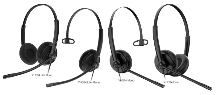 So sánh tai nghe Yealink YHS34 và Yealink YHS36