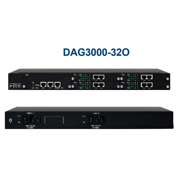 DAG3000-32O FXO Analog VoIP Gateway
