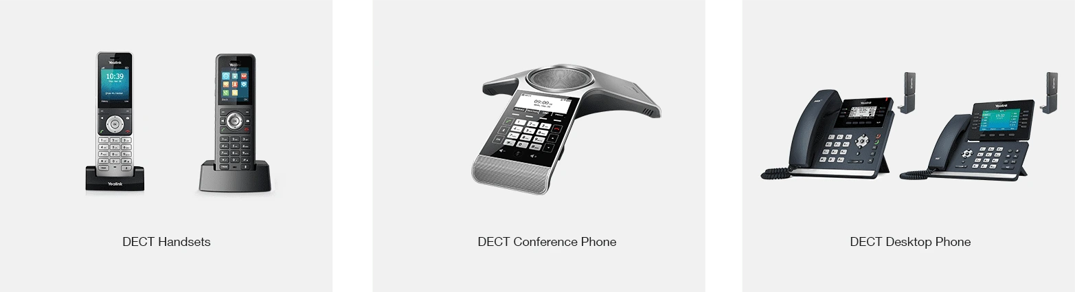 Hệ thống điện thoại IP DECT Yealink W73P tương thích hoàn toàn với hệ sinh thái thiết bị DECT Yealink