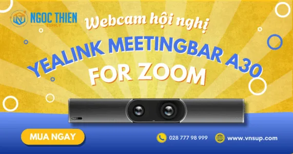 Yealink MeetingBar A30 For Zoom – Webcam hội nghị