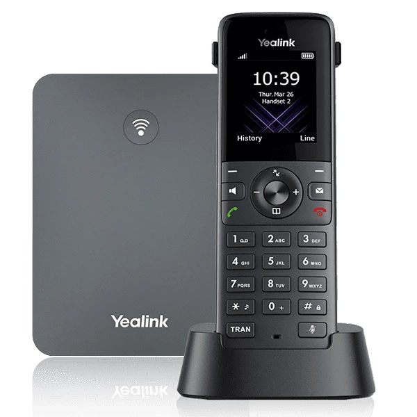 Yealink-W73H-003 Yealink W73H tương thích hoàn toàn với các cơ sở DECT của các thiết bị single cell