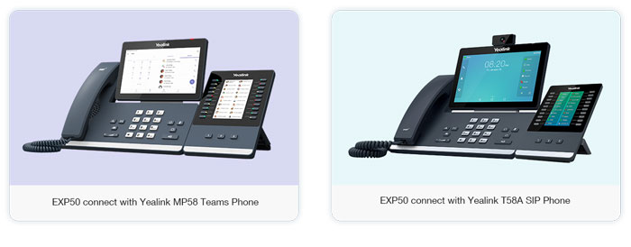 Bàn phím mở rộng Yealink EXP50 cho IP Phone T5 Series
