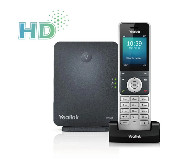 Yealink W60B là một trạm gốc IP Dect mạnh mẽ đến từ thương hiệu Yealink