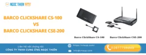 Barco ClickShare CS-100 vs Barco ClickShare CSe-200