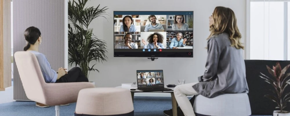 ClickShare Conference - huddle - videocall