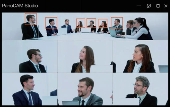 Maxhub UC M30 cung cấp 6 bố cục video khác nhau phù