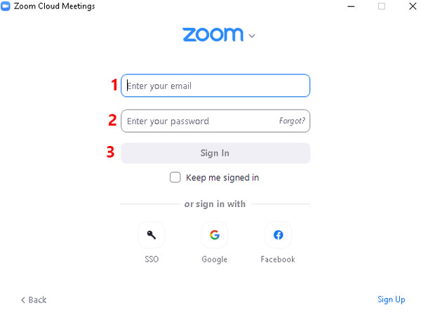 1. Cách tạo phòng họp trên Zoom trên máy tính