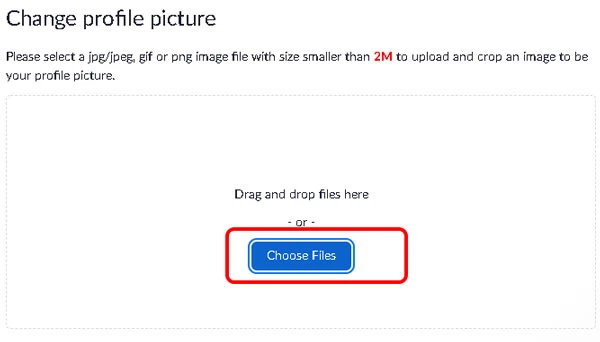 Cách đổi ảnh đại diện Zoom trên máy tính