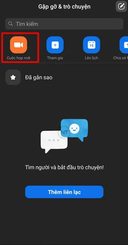 Cách tạo cuộc họp/ phòng học trên Zoom trên điện thoại