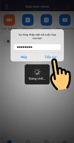 Cách tham gia cuộc họp/ phòng học trên Zoom trên điện thoại