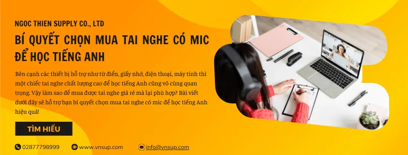 Bí quyết chọn mua tai nghe có mic để học tiếng Anh