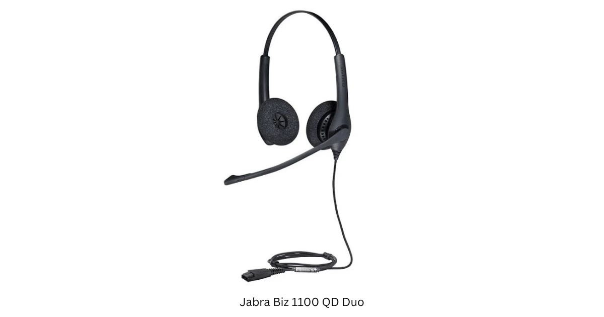 Tai nghe Jabra Biz 1100 QD Duo