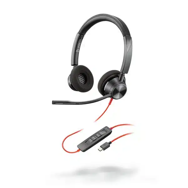 Tai nghe Plantronics Blackwire 3320, Microsoft, USB-C