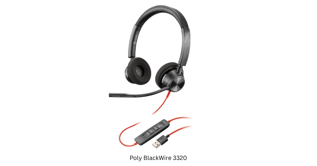 Tai nghe Poly BlackWire 3320