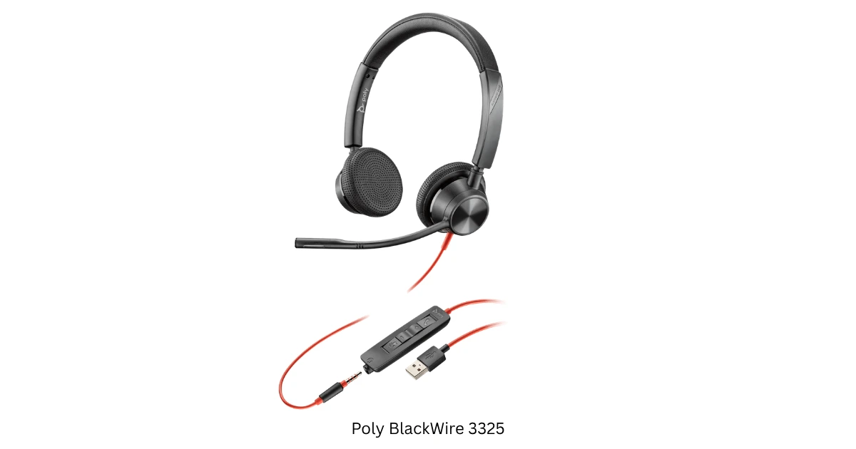 Tai nghe Poly BlackWire 3325
