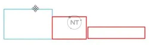 Để di chuyển một hình dạng, hãy di chuột qua đường viền của hình dạng cho đến khi con trỏ di chuyển sau đó kéo hình dạng đó đến vị trí mới của nó