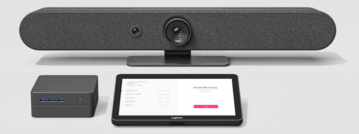 Webcam họp trực tuyến giá rẻ Logitech Rally Bar Mini