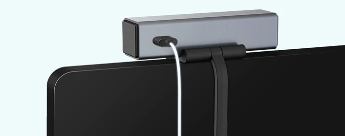 Camera họp trực tuyến giá rẻ Maxhub UC W10 cắm vào máy tính là chạy