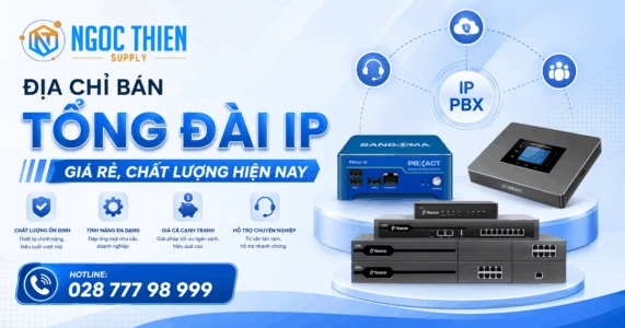 Địa chỉ bán tổng đài IP giá rẻ, chất lượng hiện nay