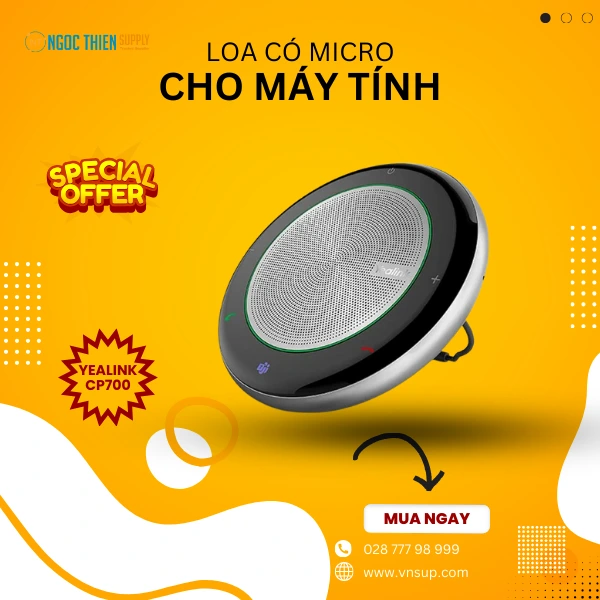 Loa có micro cho máy tính Yealink CP700