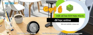 mua loa tích hợp micro học online