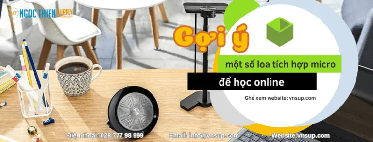 mua loa tích hợp micro học online