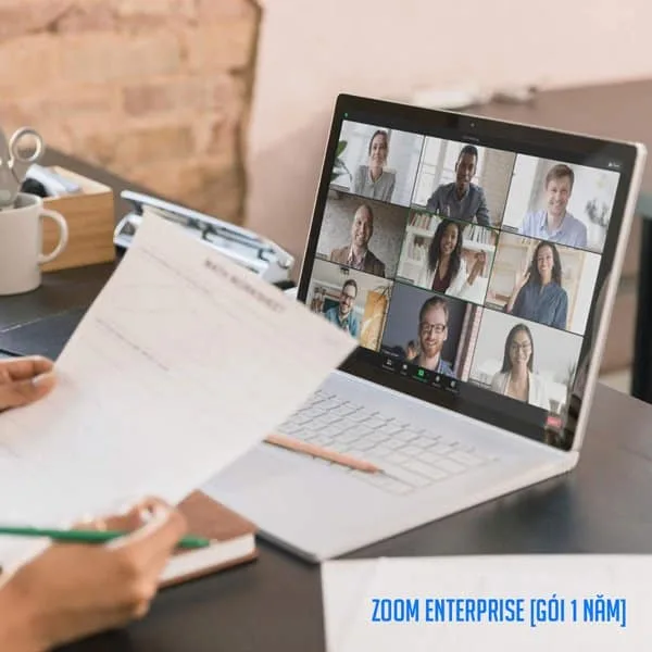 Bản quyền phần mềm họp hội nghị Zoom Enterprise gói 1 năm