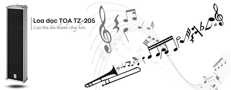 loa dọc toa tz-205