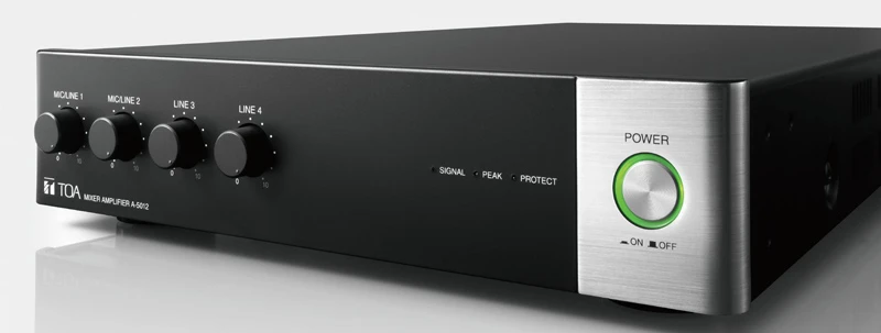 tăng âm số amply mixer 120w toa a-5012