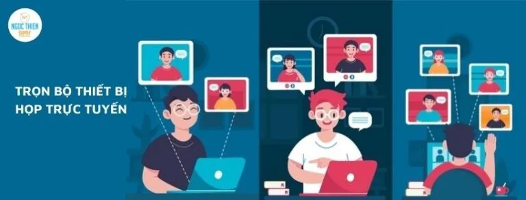 trọn bộ thiết bị họp trực tuyến
