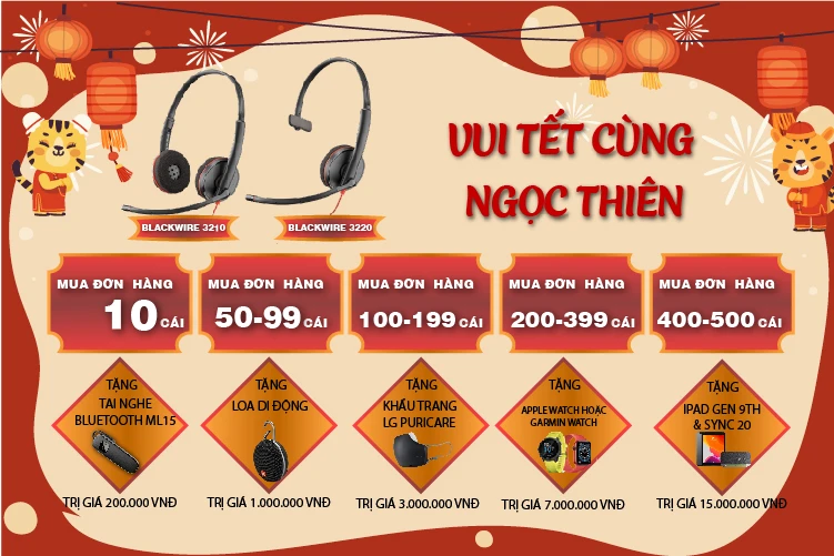 CHƯƠNG TRÌNH KHUYẾN MÃI: VUI TẾT CÙNG NGỌC THIÊN