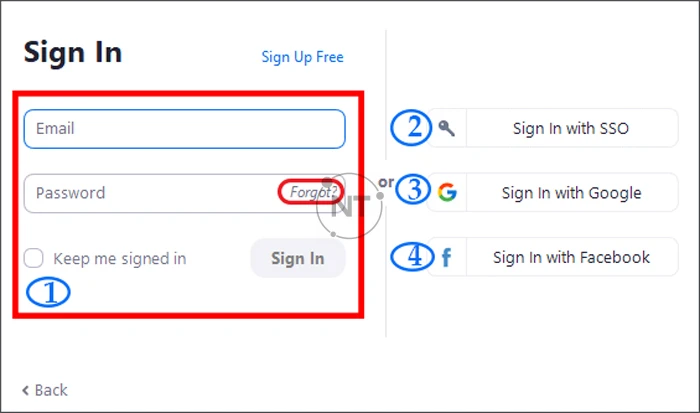Cách đăng nhập Zoom trên máy tính