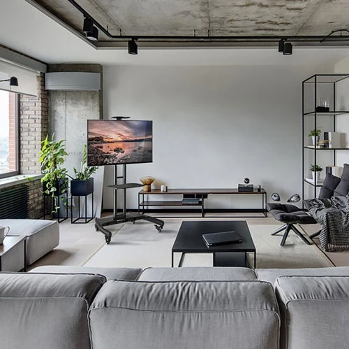 Ưu điểm của giá treo tivi di động: Linh động cho mọi hoàn cảnh