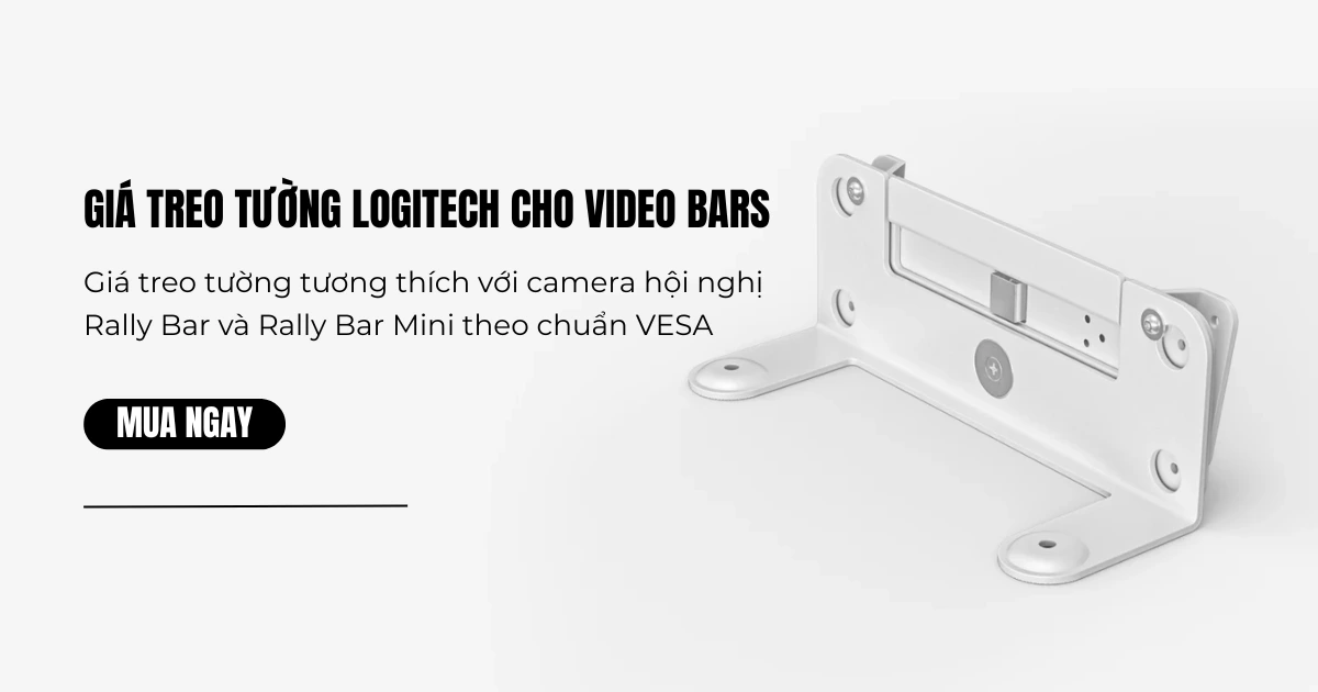 Giá treo tường Logitech cho Video Bars