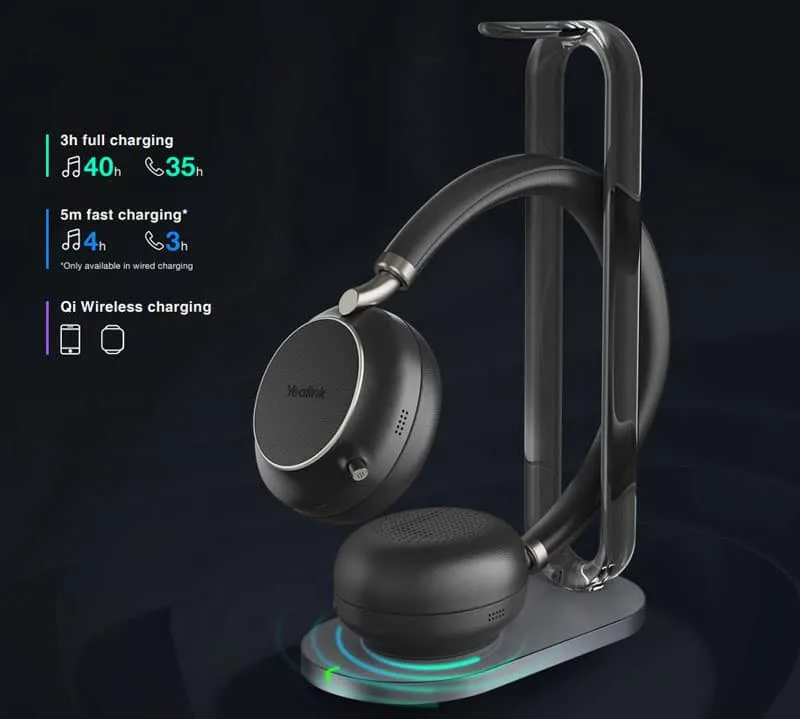 Thời lượng Pin lớn cùng đèn báo bận linh hoạt