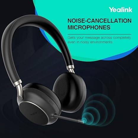 Yealink BH76 with Charging Stand Black 01