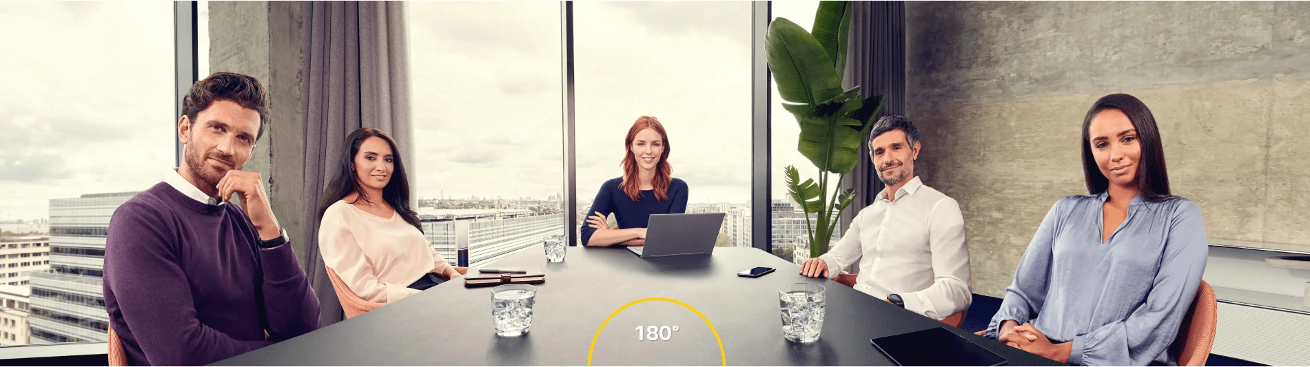 Tối ưu không gian họp với góc nhìn 180 độ toàn cảnh