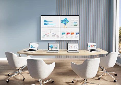 Chia sẻ đồng thời nhiều màn hình